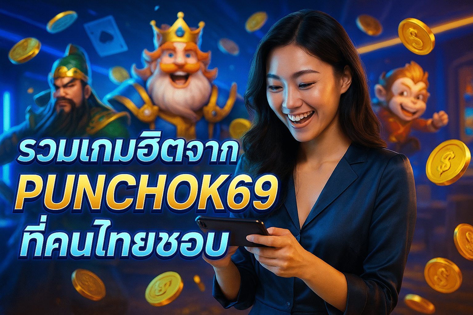รวมเกมฮิตจาก PUNCHOK69 ที่คนไทยชอบ