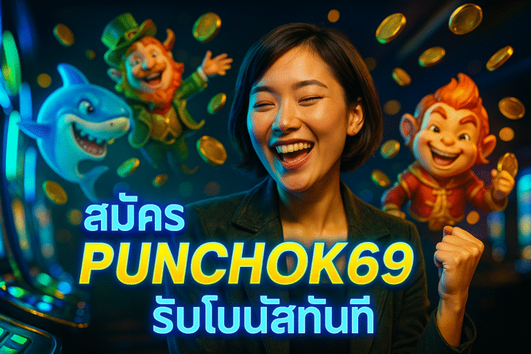 สมัคร PUNCHOK69 รับโบนัสทันที