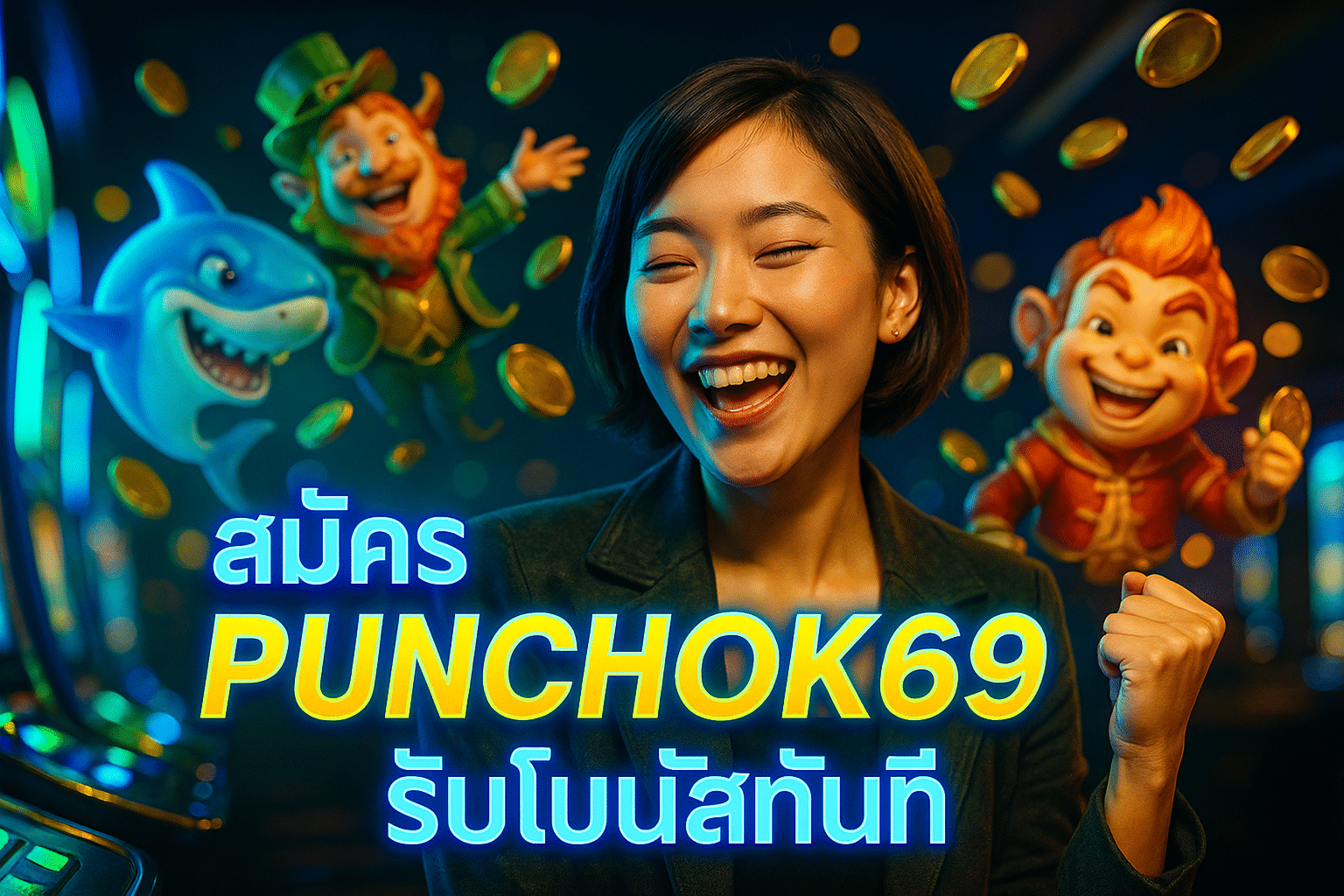 สมัคร PUNCHOK69 รับโบนัสทันที